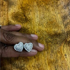 🔥Silver Heart Stud Earrings